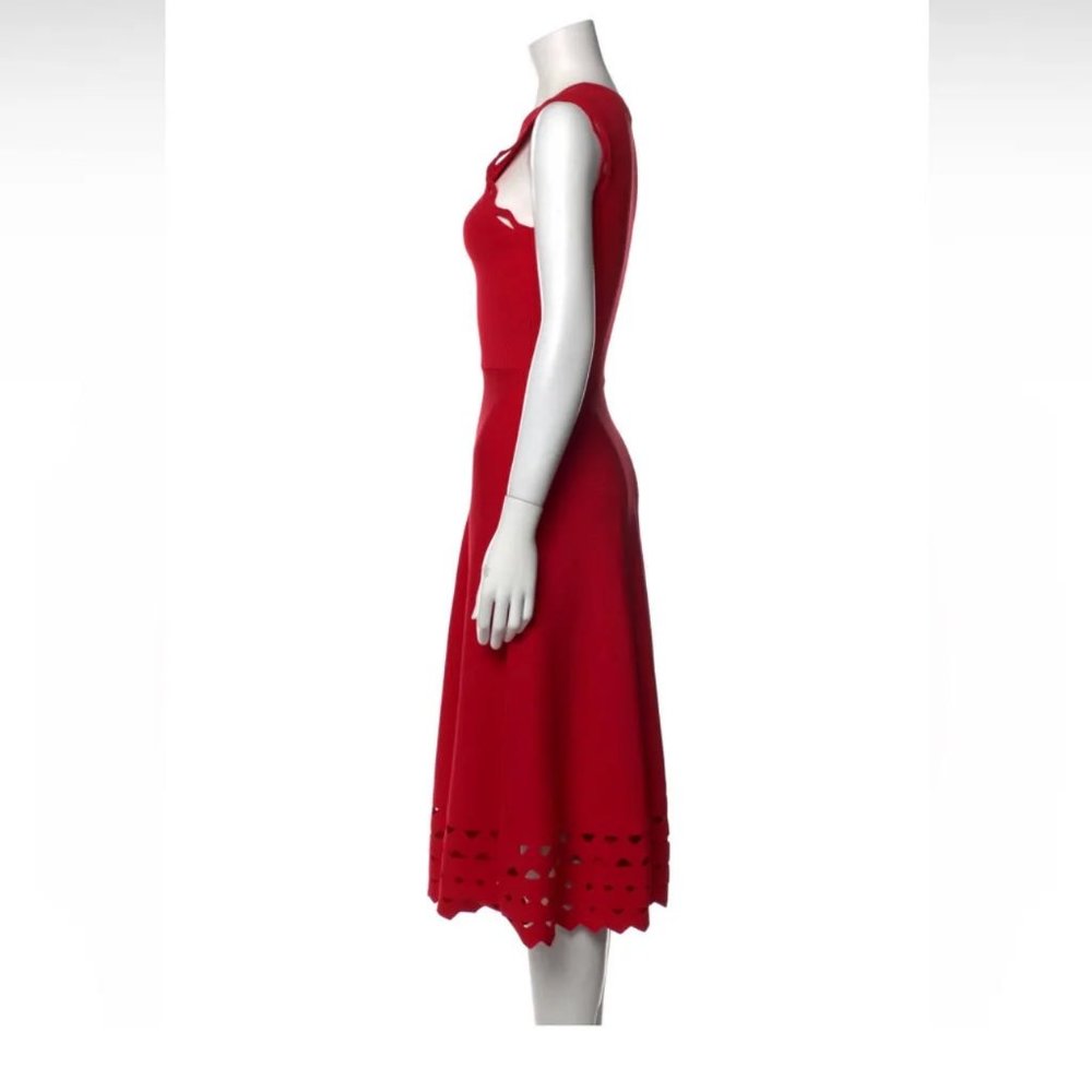 MAJE RED DRESS - Picture 2 of 7